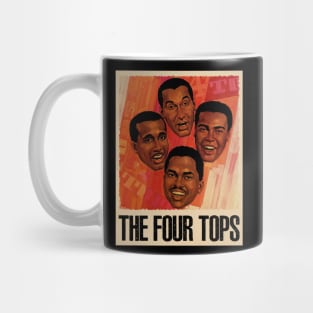 Classic Motown Vibes The Tops Band Resonating in Your Wardrobe Mug